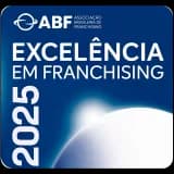 Selo ABF Excelência em Franchising 2025